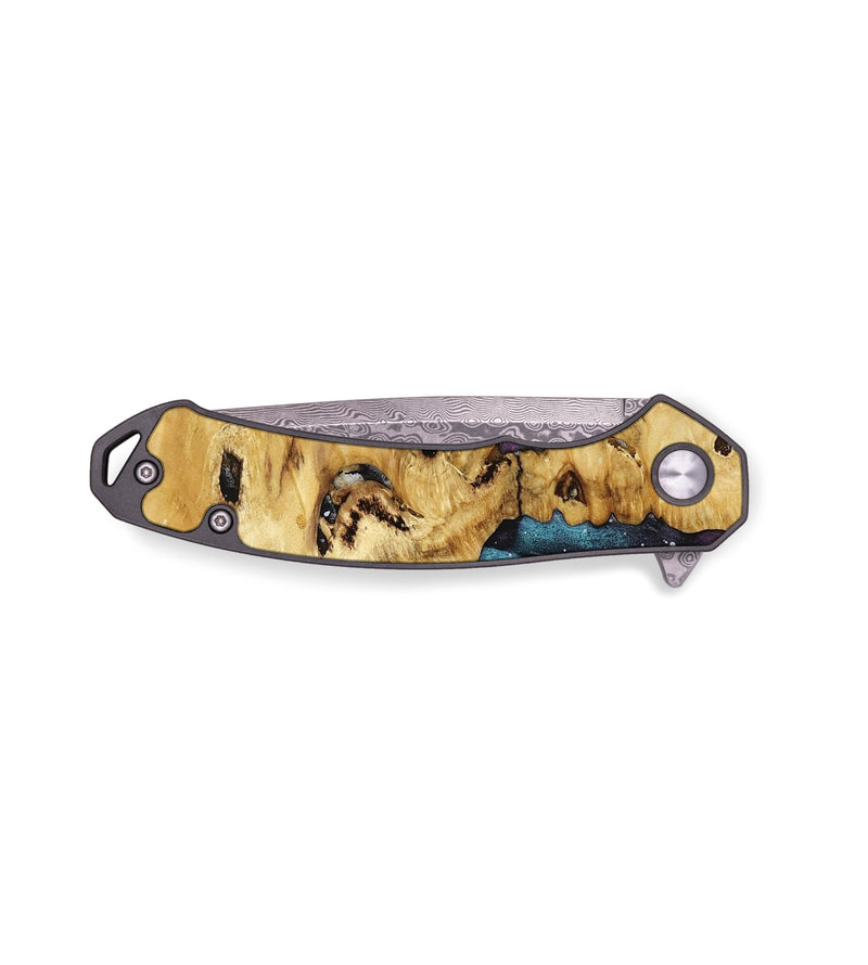 EDC Wood Pocket Knife - Quintin (Cosmos, 800975)