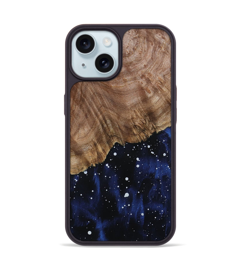 iPhone 15 Wood Phone Case - Luanne (Cosmos, 800979)