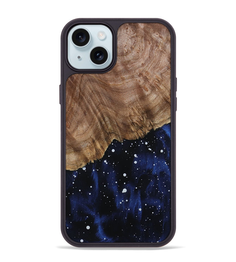 iPhone 15 Plus Wood Phone Case - Luanne (Cosmos, 800979)