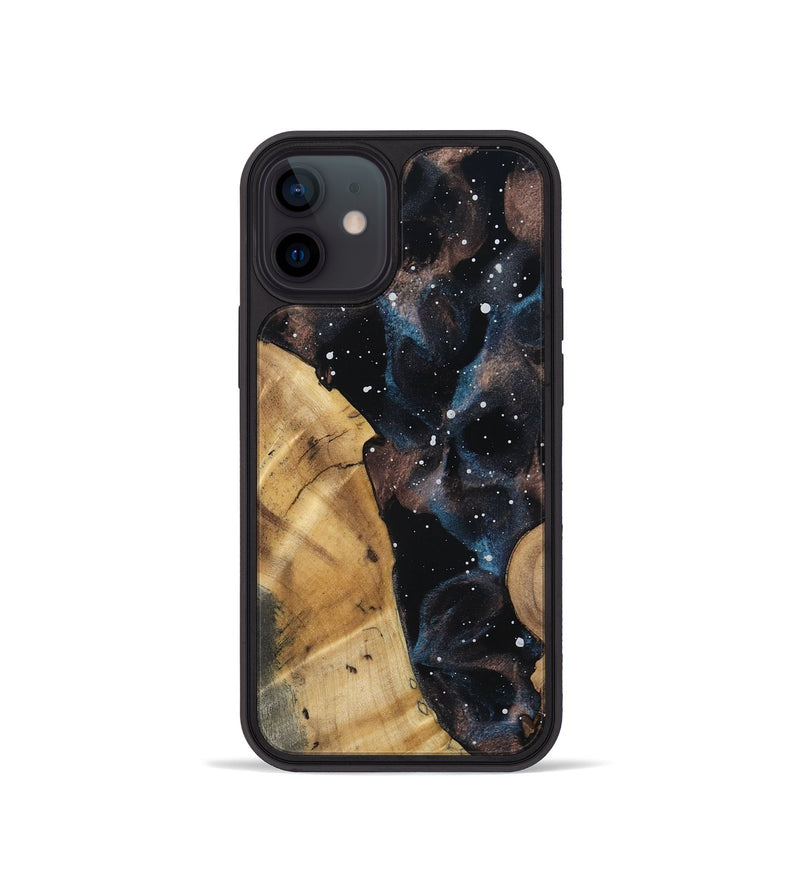 iPhone 12 mini Wood Phone Case - Irene (Cosmos, 800982)