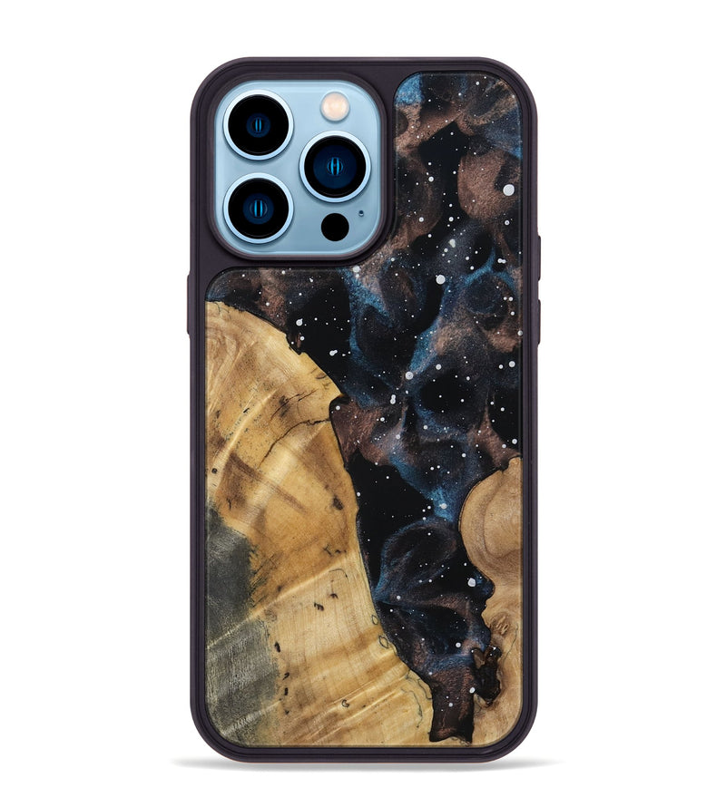 iPhone 14 Pro Max Wood Phone Case - Irene (Cosmos, 800982)