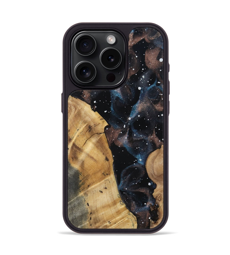 iPhone 15 Pro Wood Phone Case - Irene (Cosmos, 800982)