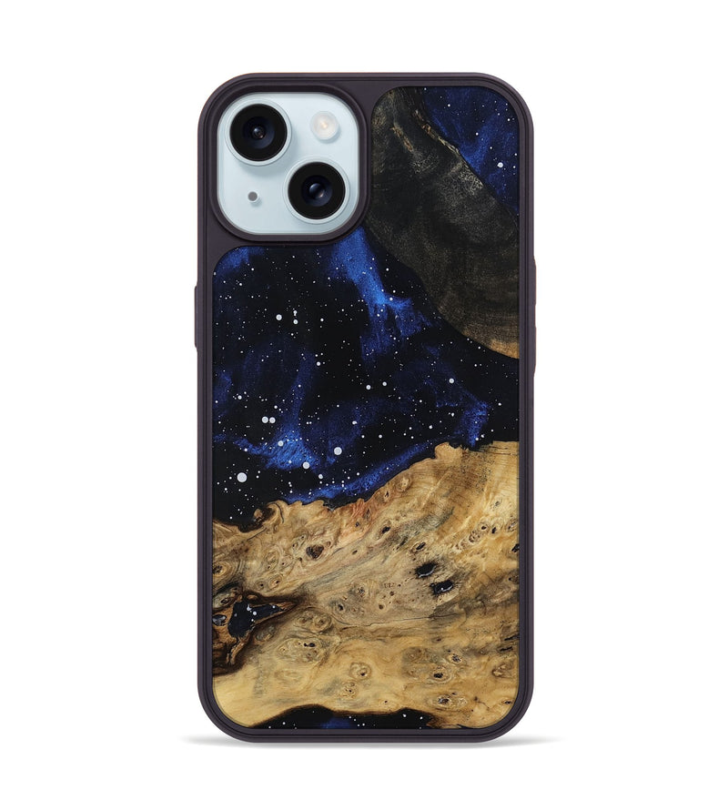 iPhone 15 Wood Phone Case - Ardith (Cosmos, 800987)