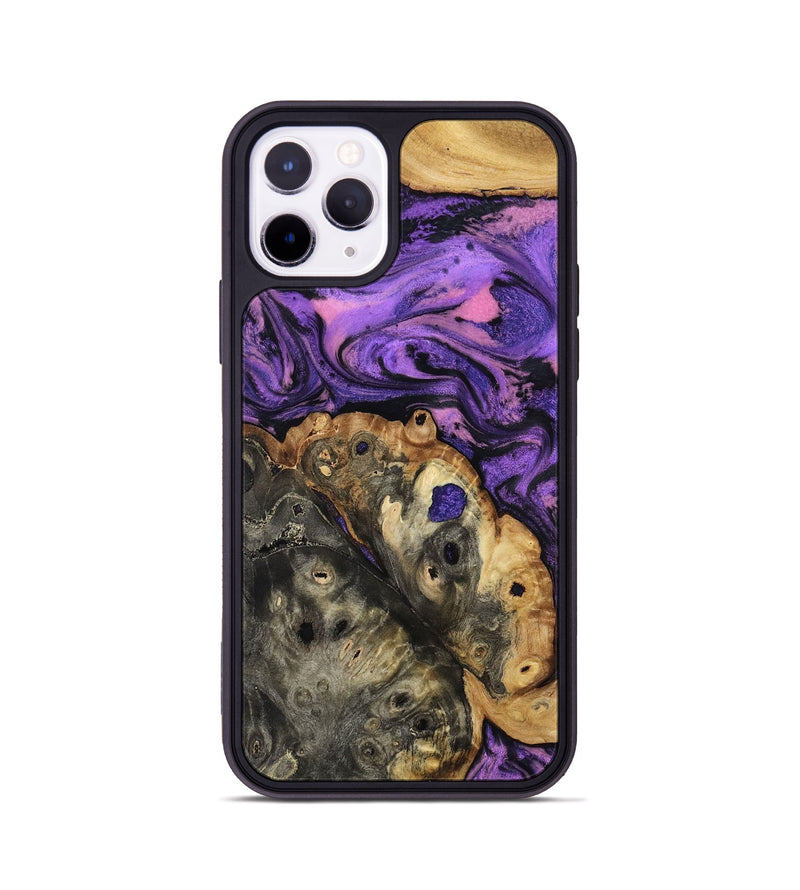 iPhone 11 Pro Wood Phone Case - Legacy (Purple, 800992)