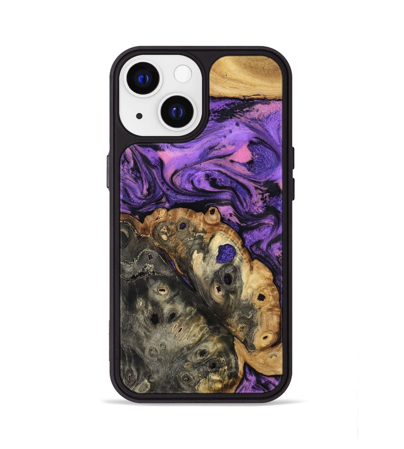 iPhone 13 Wood Phone Case - Legacy (Purple, 800992)