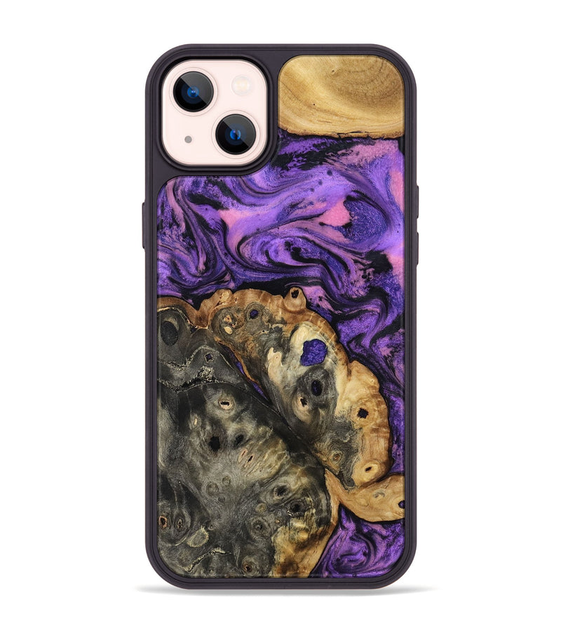 iPhone 14 Plus Wood Phone Case - Legacy (Purple, 800992)