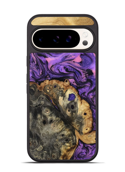 Pixel 9 Pro Wood Phone Case - Legacy (Purple, 800992)