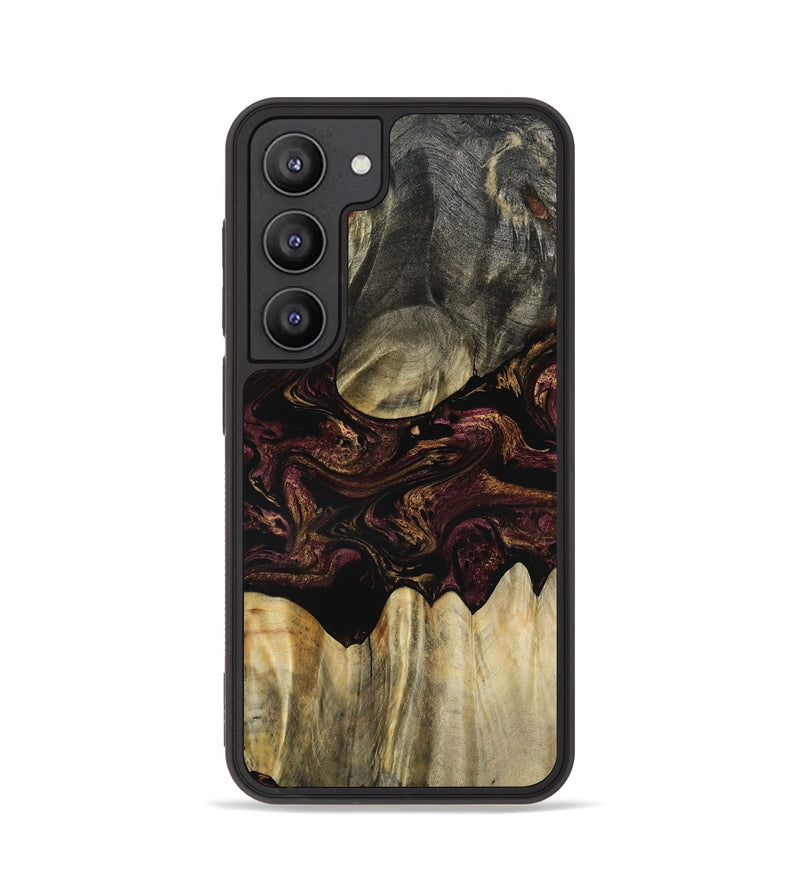 Galaxy S23 Wood Phone Case - Marco (Red, 800994)