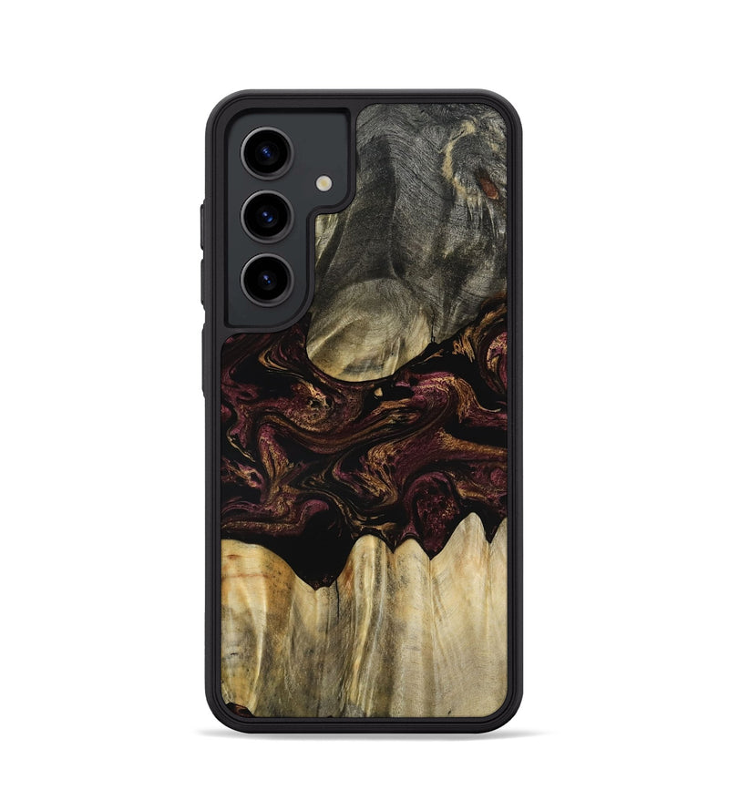 Galaxy S24 Wood Phone Case - Marco (Red, 800994)