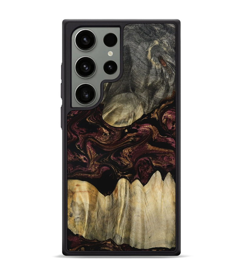 Galaxy S24 Ultra Wood Phone Case - Marco (Red, 800994)