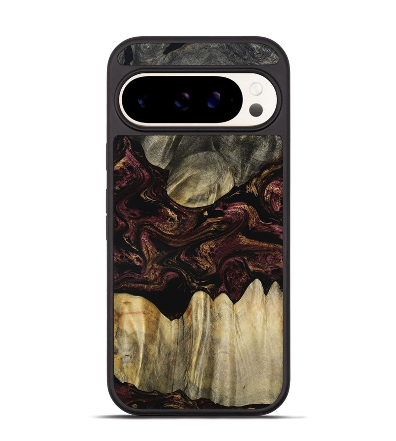 Pixel 9 Wood Phone Case - Marco (Red, 800994)