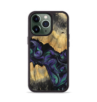iPhone 13 Pro Wood Phone Case - Zaiden (Purple, 800996)