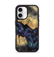 iPhone 17 Wood Phone Case - Zaiden (Purple, 800996)