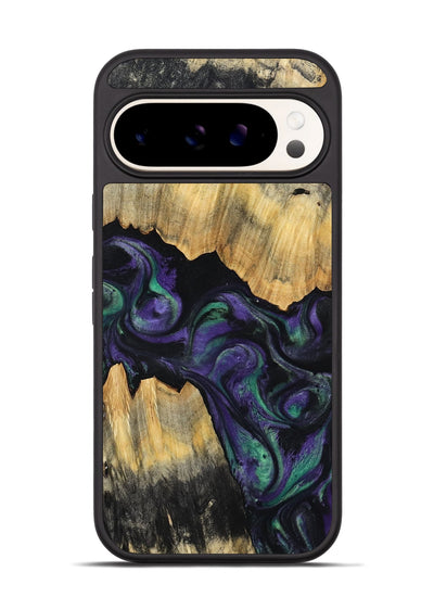 Pixel 9 Pro Wood Phone Case - Zaiden (Purple, 800996)