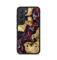 Galaxy S23 Wood Phone Case - Arline (Red, 800998)