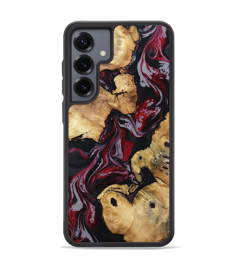 Galaxy S25 Plus Wood Phone Case - Arline (Red, 800998)
