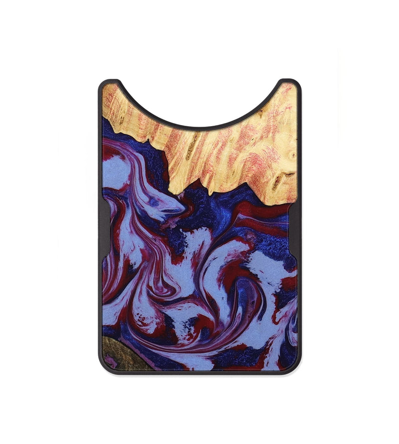 Alloy Wood Wallet - Jolie (Red, 800999)