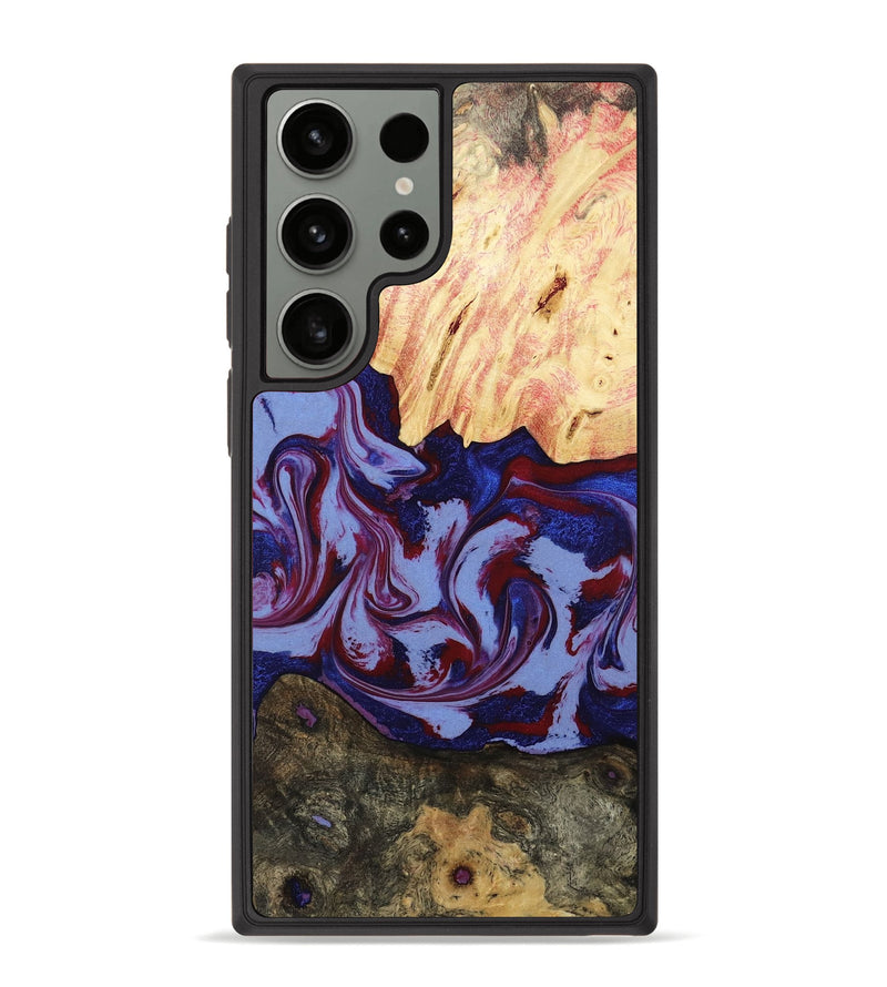 Galaxy S23 Ultra Wood Phone Case - Jolie (Red, 800999)