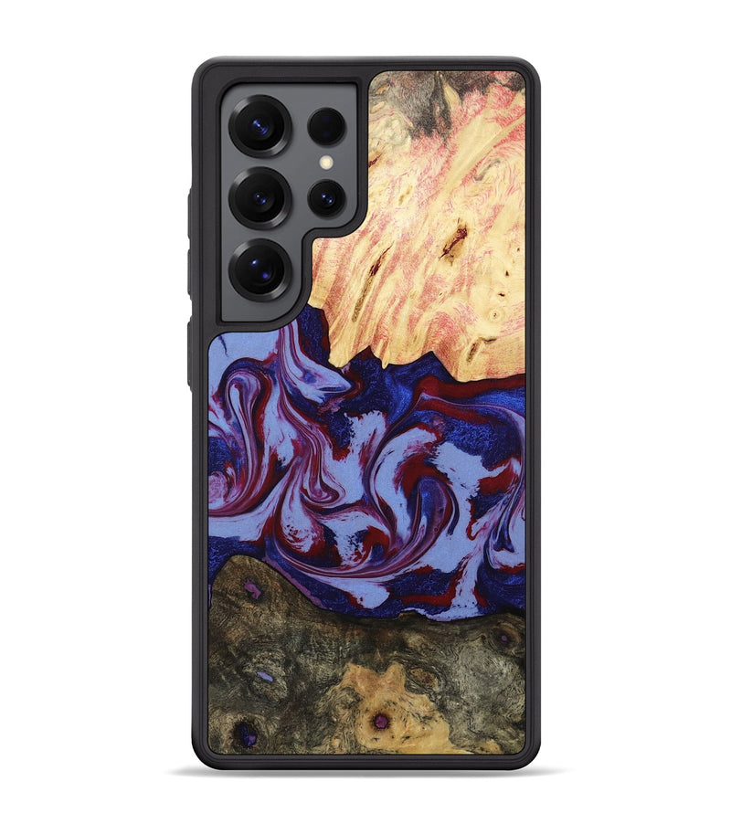 Galaxy S25 Ultra Wood Phone Case - Jolie (Red, 800999)