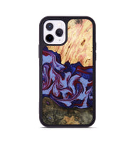 iPhone 11 Pro Wood Phone Case - Jolie (Red, 800999)