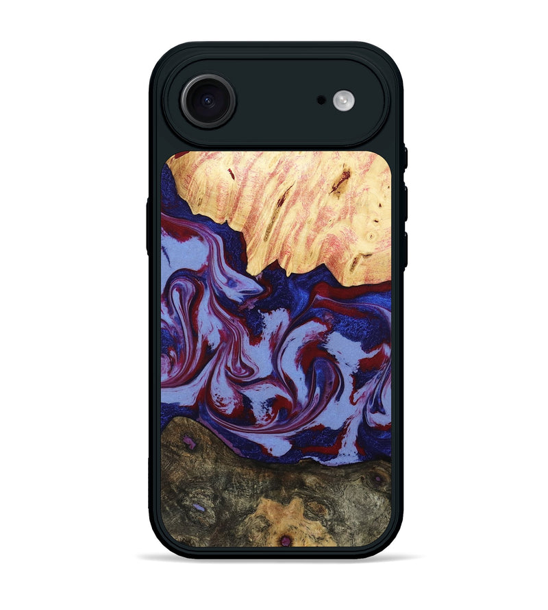 iPhone 17 Air Wood Phone Case - Jolie (Red, 800999)