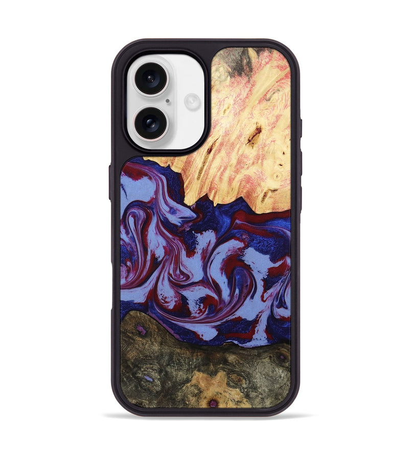 iPhone 17 Wood Phone Case - Jolie (Red, 800999)