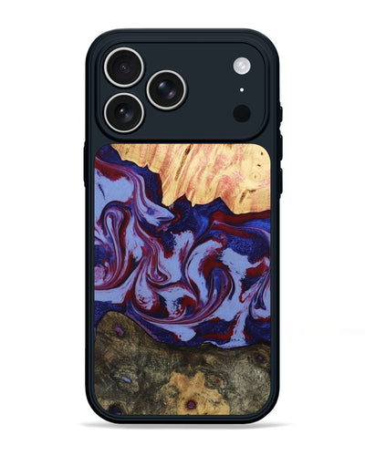 iPhone 17 Pro Max Wood Phone Case - Jolie (Red, 800999)