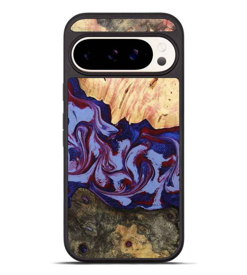Pixel 10 Pro XL Wood Phone Case - Jolie (Red, 800999)