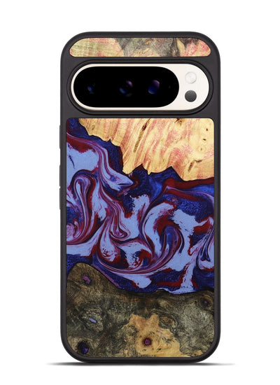 Pixel 9 Pro Wood Phone Case - Jolie (Red, 800999)