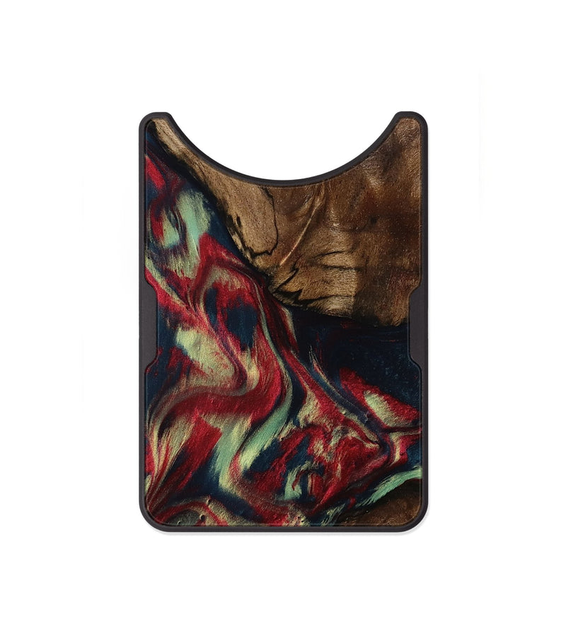 Alloy Wood Wallet - Madisyn (Red, 801001)