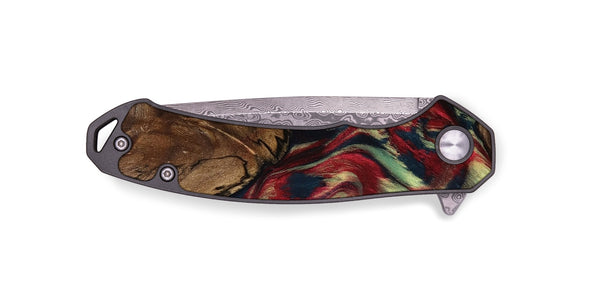 EDC Wood Pocket Knife - Madisyn (Red, 801001)