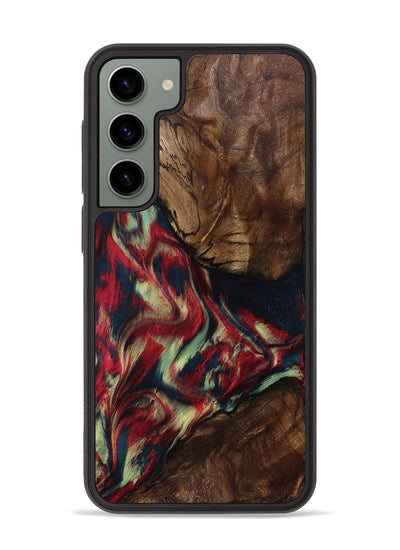 Galaxy S23 Plus Wood Phone Case - Madisyn (Red, 801001)