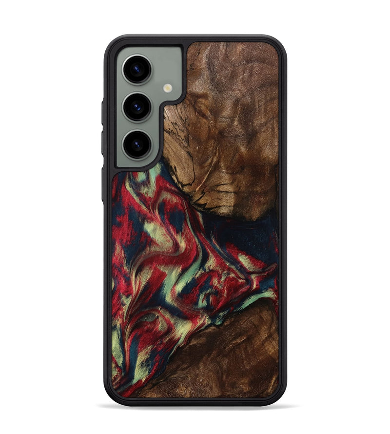 Galaxy S24 Plus Wood Phone Case - Madisyn (Red, 801001)