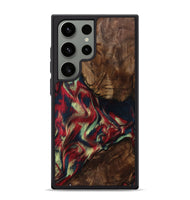 Galaxy S24 Ultra Wood Phone Case - Madisyn (Red, 801001)