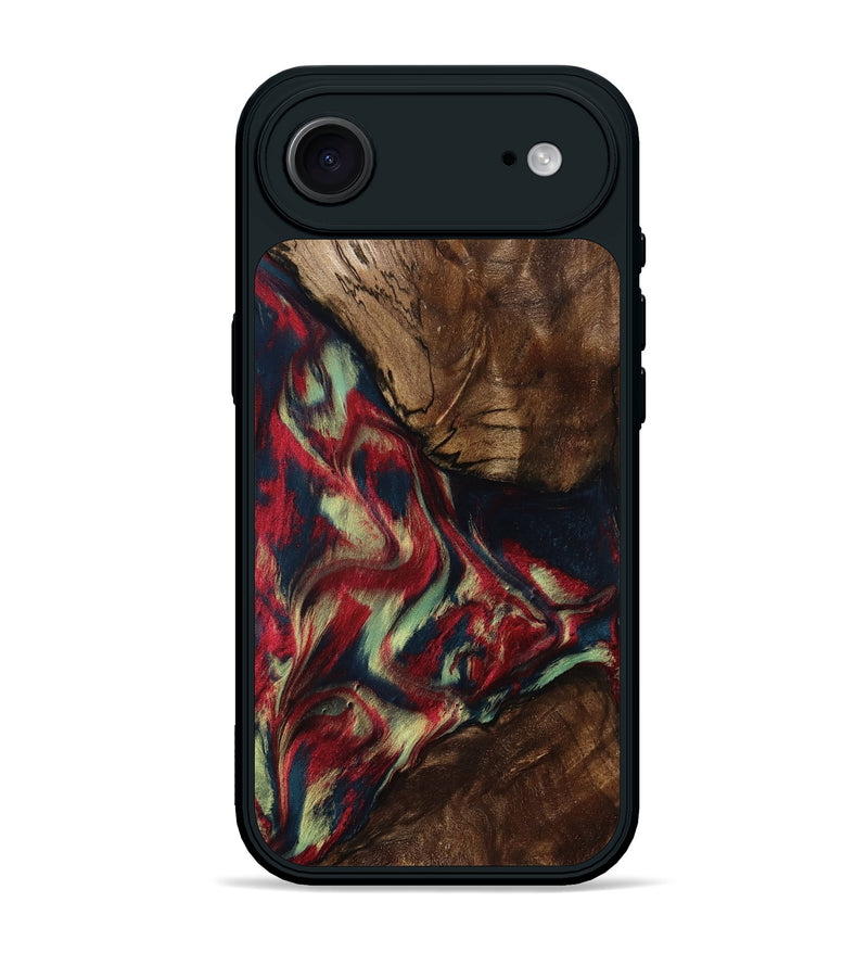 iPhone 17 Air Wood Phone Case - Madisyn (Red, 801001)