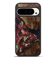 Pixel 9 Pro XL Wood Phone Case - Madisyn (Red, 801001)