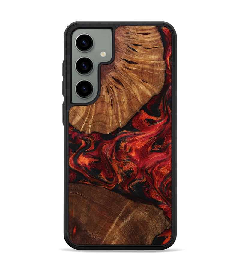 Galaxy S24 Plus Wood Phone Case - Jeff (Red, 801002)