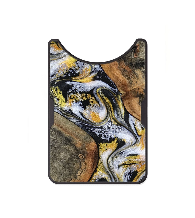 Alloy Wood Wallet - Tamatha (Black & White, 801003)