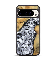 Pixel 9 Wood Phone Case - Sydnie (Black & White, 801004)