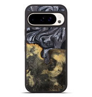 Pixel 9 Pro XL Wood Phone Case - Laquita (Black & White, 801005)