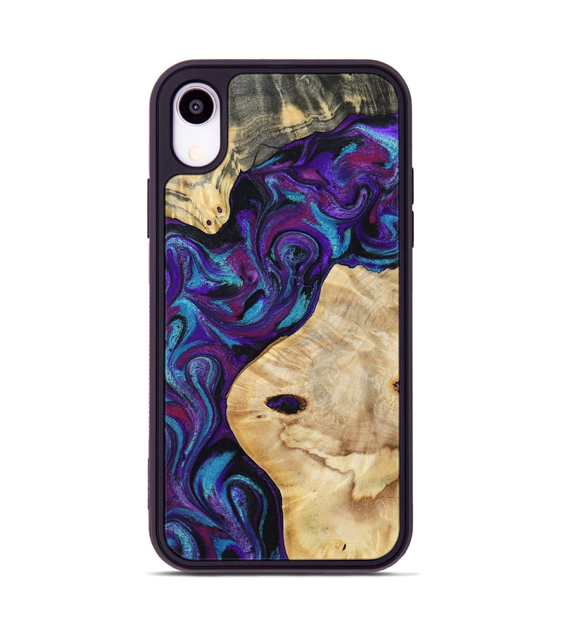 iPhone Xr Wood Phone Case - Thelma (Purple, 801006)