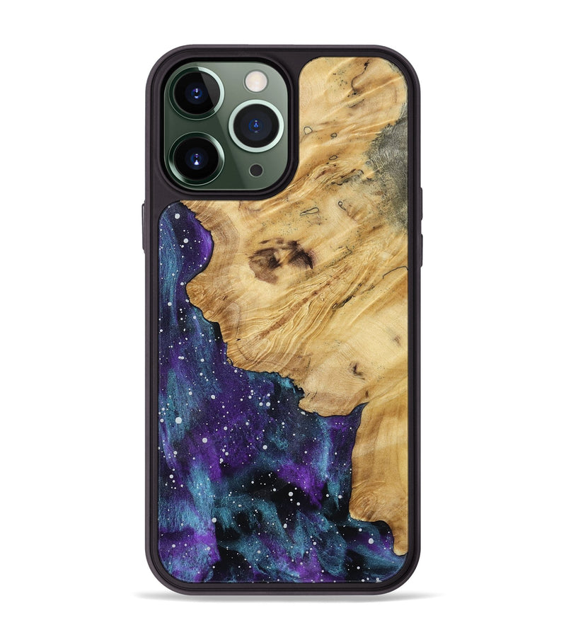 iPhone 13 Pro Max Wood Phone Case - Tammie (Cosmos, 801009)