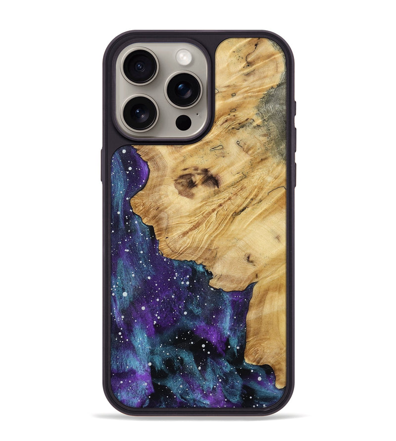 iPhone 15 Pro Max Wood Phone Case - Tammie (Cosmos, 801009)