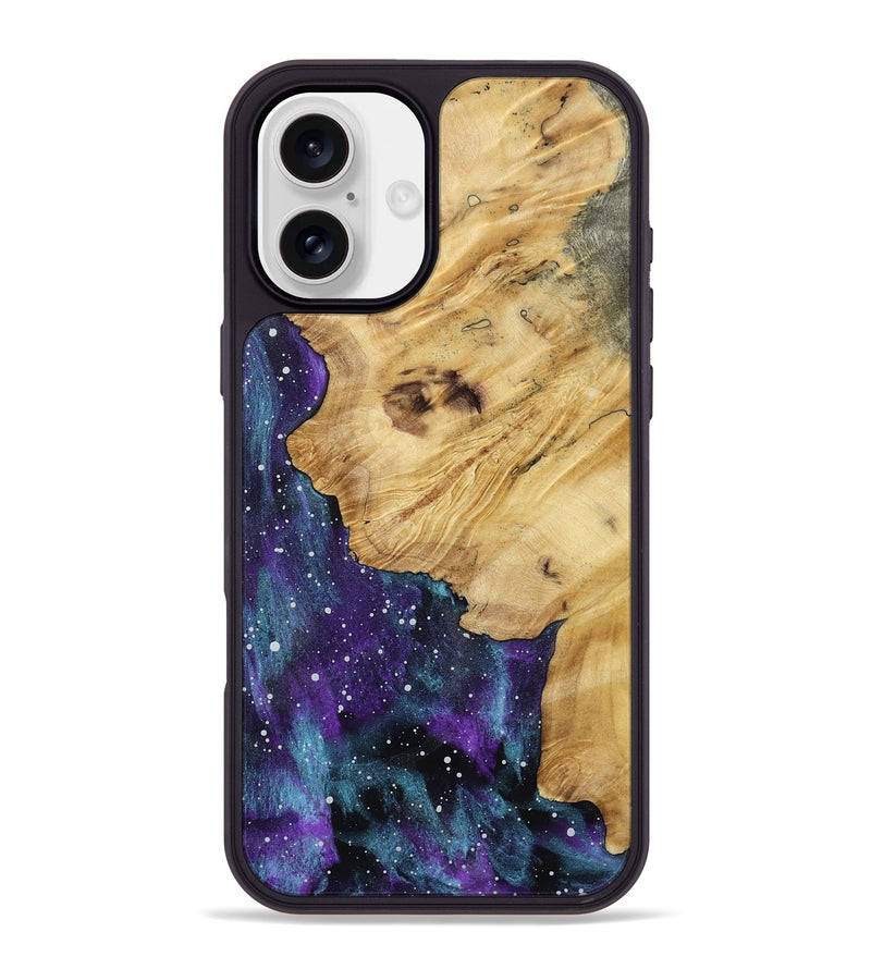 iPhone 16 Plus Wood Phone Case - Tammie (Cosmos, 801009)