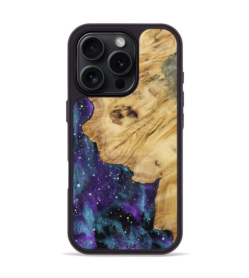 iPhone 16 Pro Wood Phone Case - Tammie (Cosmos, 801009)