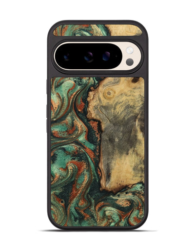 Pixel 10 Wood Phone Case - Baylee (Green, 801021)