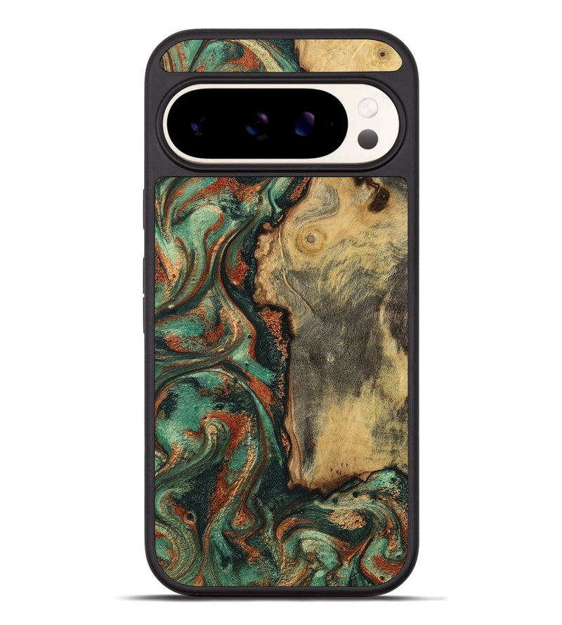 Pixel 9 Pro XL Wood Phone Case - Baylee (Green, 801021)