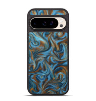 Pixel 10 ResinArt Phone Case - Jasiah (Teal & Gold, 801030)