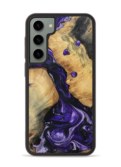 Galaxy S23 Plus Wood Phone Case - Rusty (Purple, 801031)