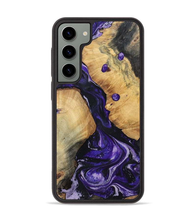 Galaxy S23 Plus Wood Phone Case - Rusty (Purple, 801031)